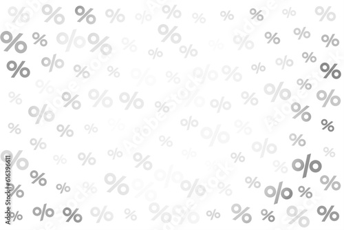 modern percentage sign pattern background for calculating interest rates