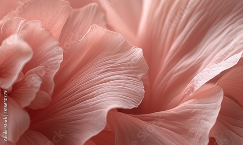  a close up of a pink flower with a blurry background. generative ai
