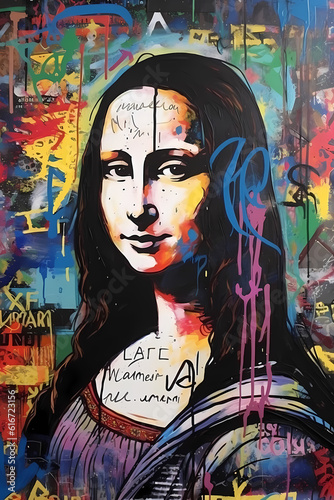 Mona Lisa | Graffiti | Pop Art