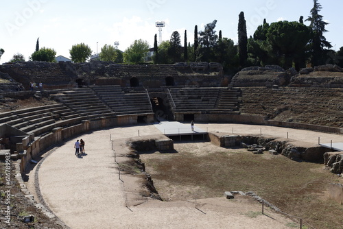 Roman ruins in Merida, Spain