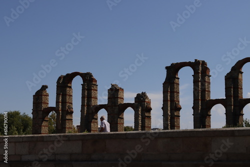 Roman ruins in Merida, Spain