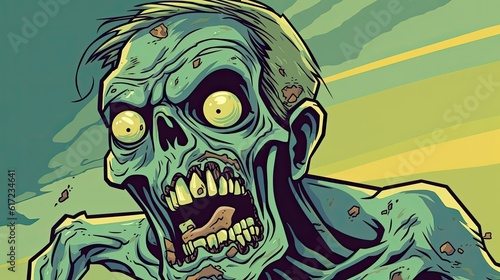 zombie vector illustraation