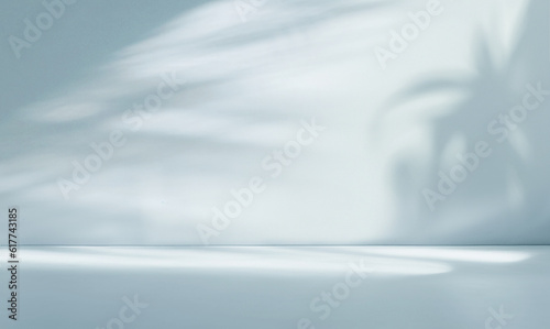 An original background image for design or product presentation, with a play of light and shadow, in light gray tones.