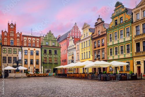 Stary Rynek, Old Marketplace square, Poznan, Poland