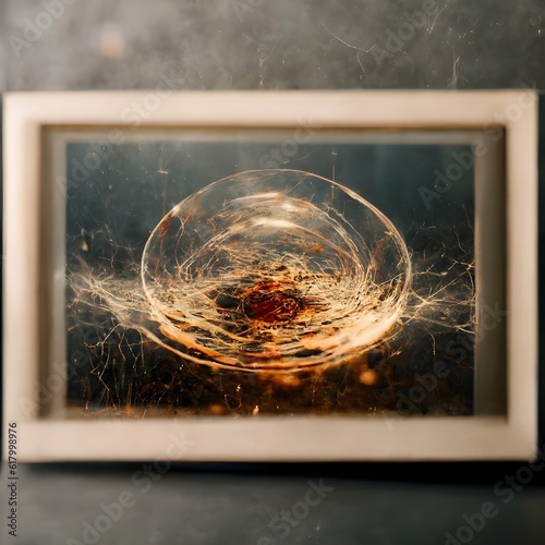 glass plate photographic negative atom particle trails large format film photorealist highly detailed VRay unreal 5 rendering abstract 