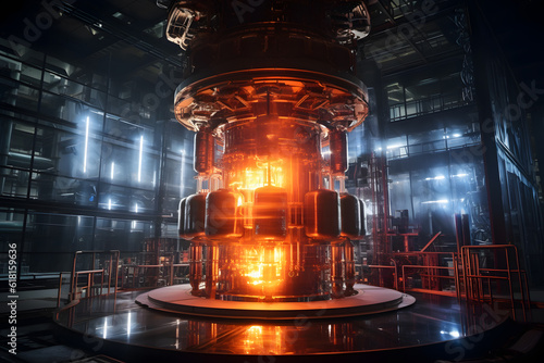 Look inside a nuclear fusion reactor