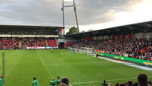 people in the stadium