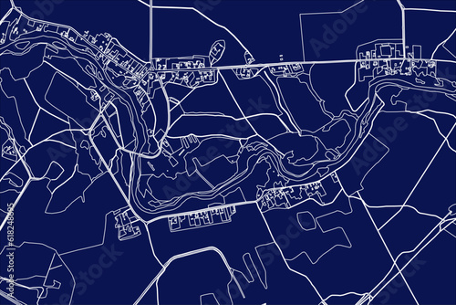 Vector abstract topographic map for your design. Blueprint.