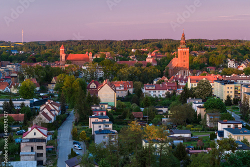 The city of Lidzbark Warmiński
