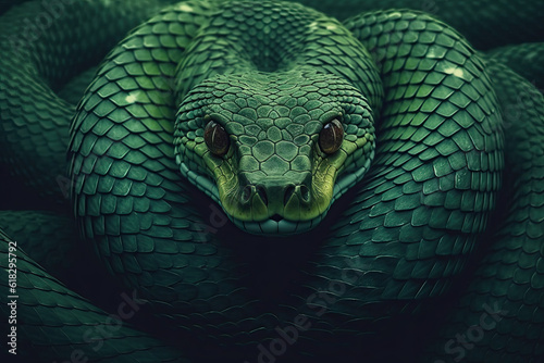 Venomous Viper - Reptile Snake Photo Series