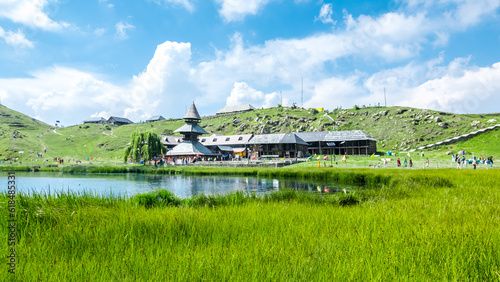 Parashar Lake located at Mandi district of Himachal Pradesh, India is a famous tourist spot.