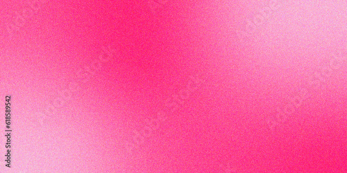 Abstract pink fuchsia grainy gradient background illustration.