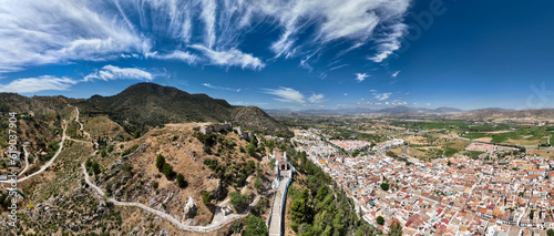 vista del municipio de Cártama en la provincia de Málaga, Andalucía