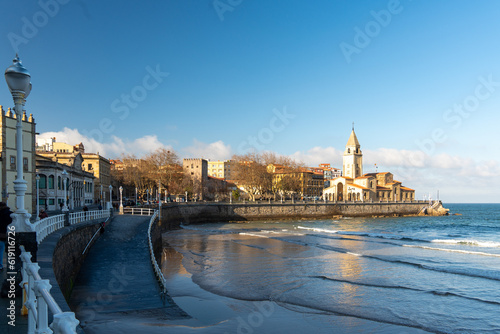 Gijon in Asturien / Spanien / Iglesia de San Pedro