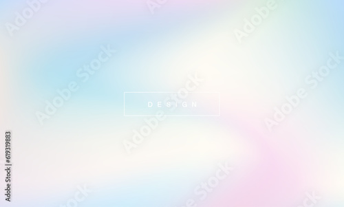 Holographic gradient pastel modern rainbow background. yellow, pink , green, purple, orange, blue colors for deign concepts, wallpapers, web, presentations and prints. vector design.