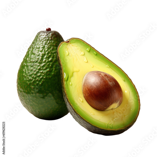 Avocado fresh avocado png slice of avocado isolated avocado transparent background