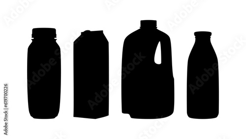 milk bottle set