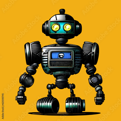 Retro robot