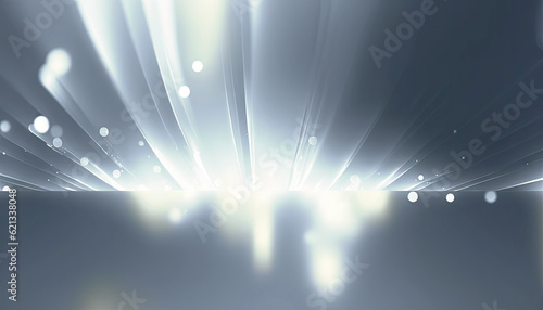 Dynamic sparkling bokeh abstract background. AI generated