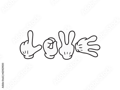 Mickey Hands SVG bundle, Cartoon hands svg, Mickey and Minnie hands svg, Mickey Gloves SVG, Mickey Hand Love Sign SVG, mickey hands font, Cartoon Font, Cartoon hand font