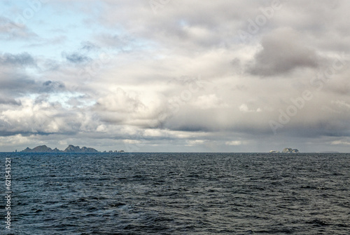 Cruising Cape Horn on Hornos Island, Tierra del Fuego, Chile, South America