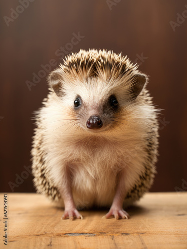 Hedgehog closeup view