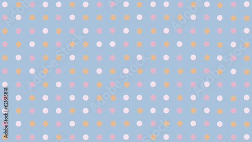 cute background with dots
