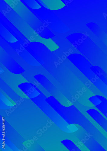 gradient shape Blue abstract geometri design background