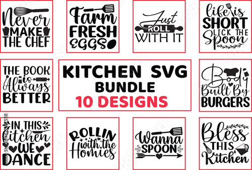 Kitchen SVG Bundle