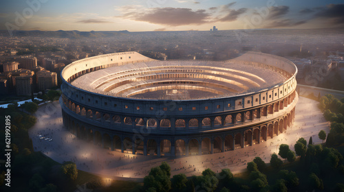 if the Roman colosseum were built today as a sports arena