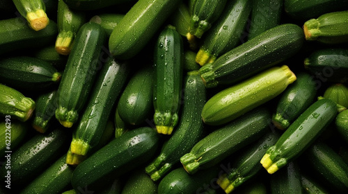 zucchini background collection of healthy food fruit and vegetables, natural background of fresh zucchini representing concept of organic vegetables , healthy eating, fresh ingredient