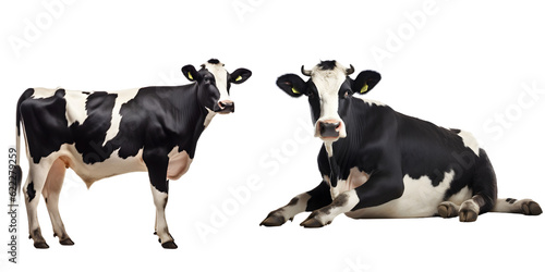 Cow on transparent background PNG