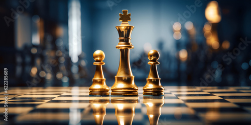 The Knight's Gambit: Mastering Chess on the Board of Business Conceptual Chess: Winning Strategies for Business Competitions Ai Generated 