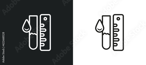exchange personel outline icon in white and black colors. exchange personel flat vector icon from user interface collection for web, mobile apps and ui.