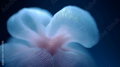 Artificial generated bubble bionic natural tissue 3d printed structure future innovation material