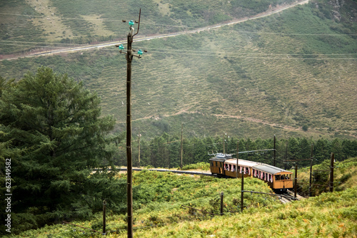 Le petit train de La Rhune au pays Basque 