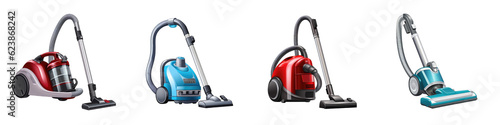 Vacuum Cleaner. clipart collection, vector, icons isolated on transparent background