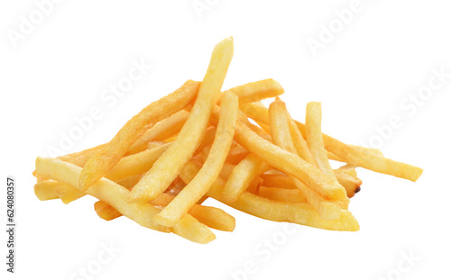 French fries on transparent png