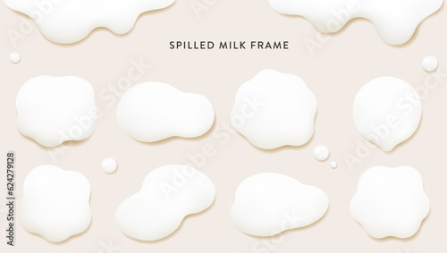 Spilled milk frame