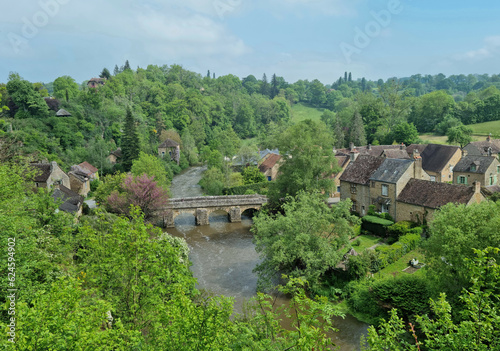 Alpes Mancelles, Saint-Céneri-le-Gérei, Orne, région Normandie, France.