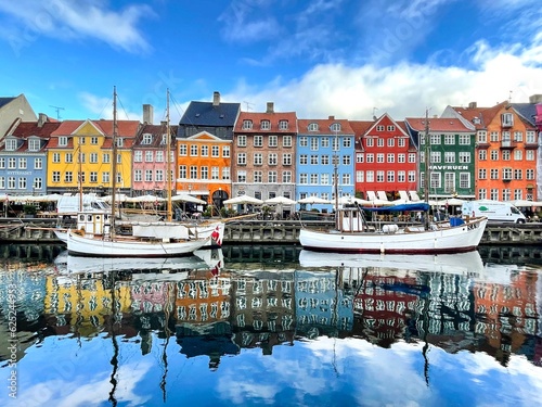 Nyhavn Stadtteil in Kopenhagen