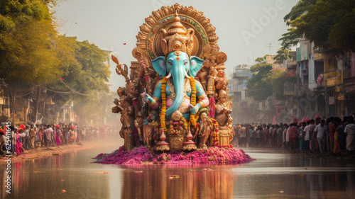 elephant ganesh at telangana festivals