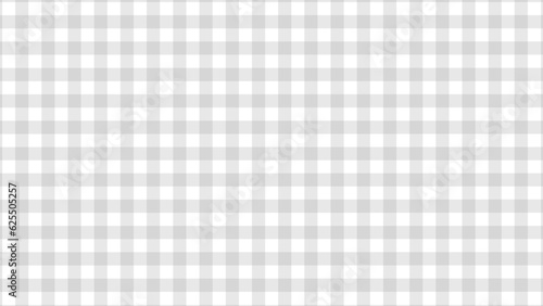 Grey and white plaid fabric texture as a background 