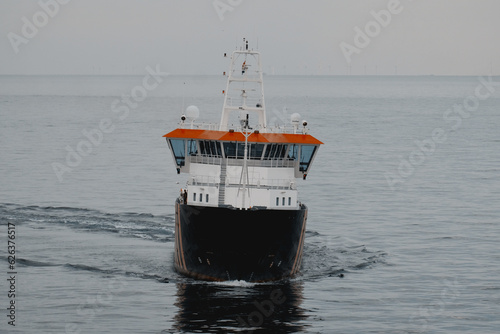 Pilot vessel and tender boat while on duty during the pilot transfer operation. Maritime pilots safety. The risks associated with pilot transfer operations.