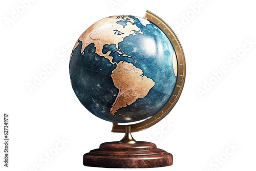 Celestial globe. isolated object, transparent background