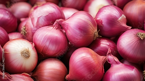 fresh onion wallpaper photo. generative ai
