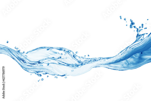 Water ,water splash isolated on white background, water splash, 