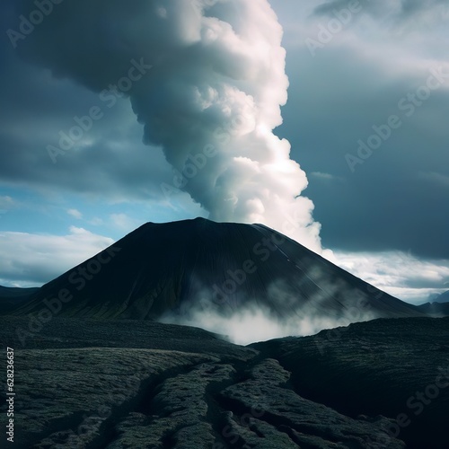 Hverfjall volcano, Reykjahlid, Iceland