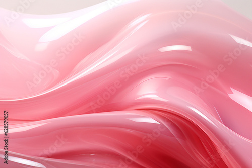 glossy texture transparent pink plastic or latex