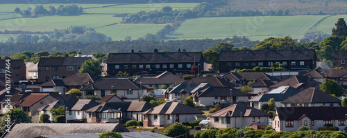 Invergordon, Scotland, UK. 3 June 2023. Town of Invergordon in the Higlands and residents housing within Port of Cromarty Firth